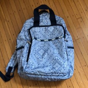 LeSportSac diaper backpack bag